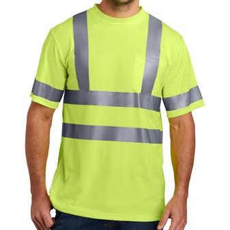 Yellow Short Sleeve Safety T-Shirts